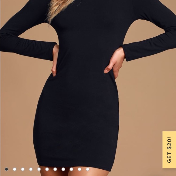 Comeback Baby Black Bodycon Mini Dress - Picture 3 of 8